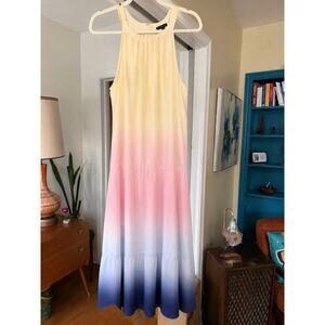 Saks Fifth Avenue Women’s Ombre Halter Maxi Dress XL